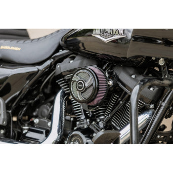 S&S Cycle Stealth Air Cleaner Cover - Torker - Black