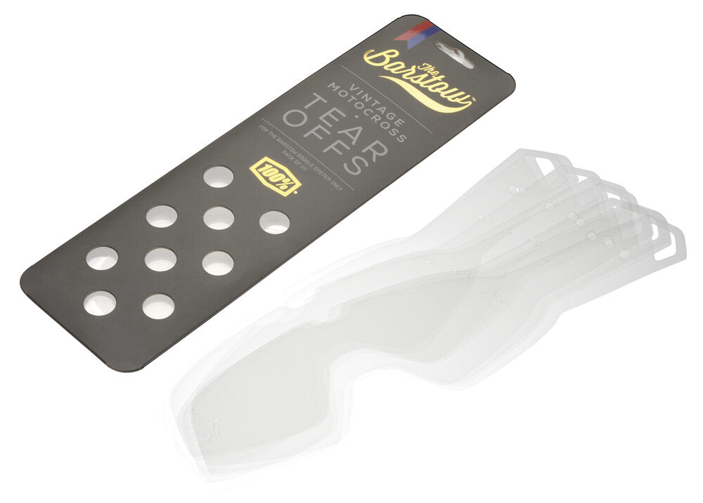 100-PERCENT BARSTOW STANDARD TEAR-OFFS TEAR-OFFS 20 PK