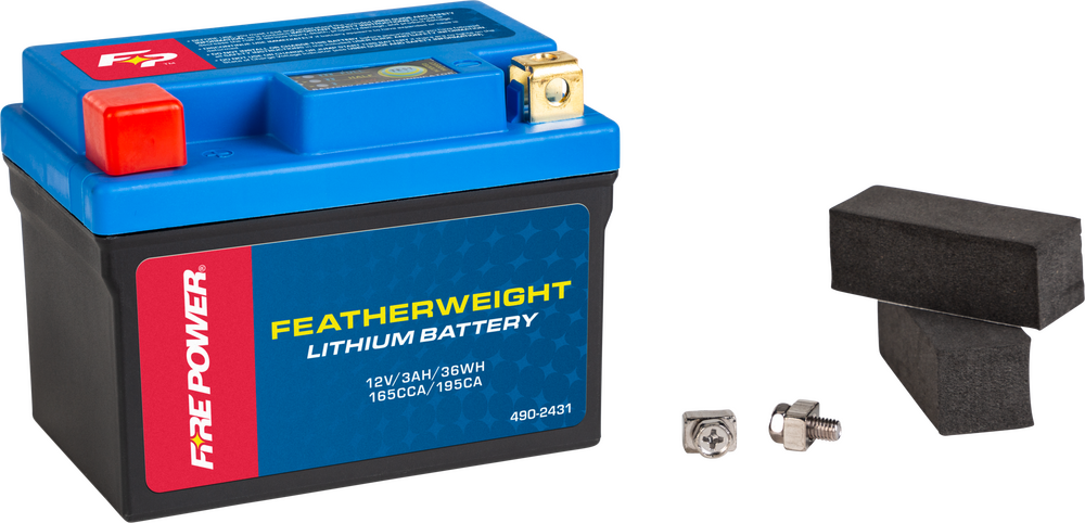 FIRE POWER FEATHERWEIGHT LITHIUM BATTERY 165 CCA 12V/36WH
