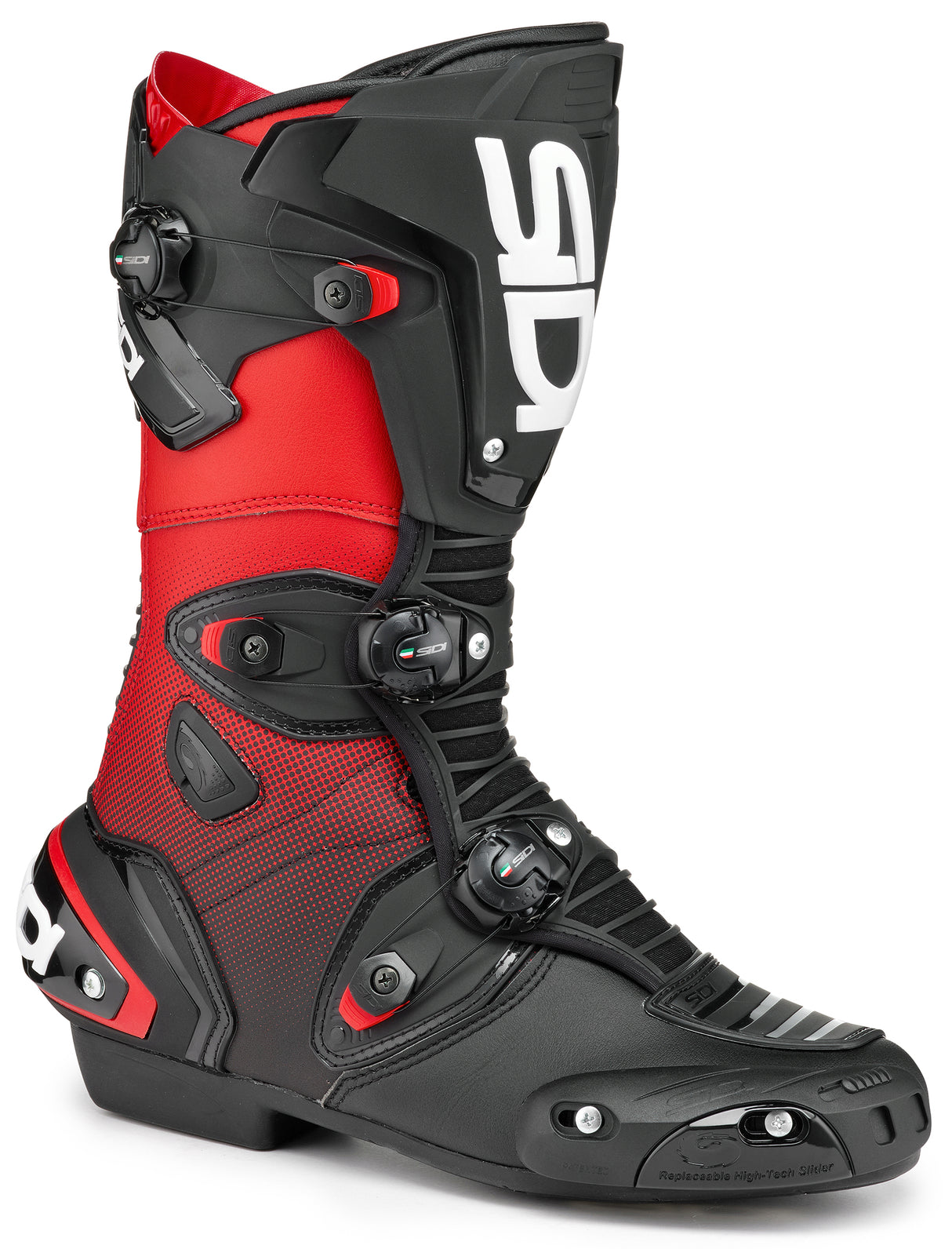Sidi MAG-1 BOOT BK/RD 46 - MAG-1 BOOT BK/RD