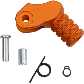 Moose Offroad Knurled Shift Tip Knurled Shift Lever Tip - 20 mm - Orange