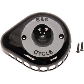 S&S Cycle Stealth Air Cleaner Cover - Mini Teardrop - Black