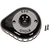 S&S Cycle Stealth Air Cleaner Cover - Mini Teardrop - Black