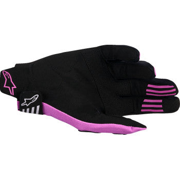 Alpinestars Techstar Black/Light Gray/Purple Gloves