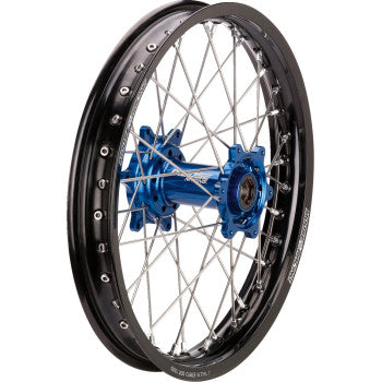 Moose Offroad SX-1 Complete Wheel - Black Wheel/Blue Hub - 18x2.15 - Yamaha WR/YZ
