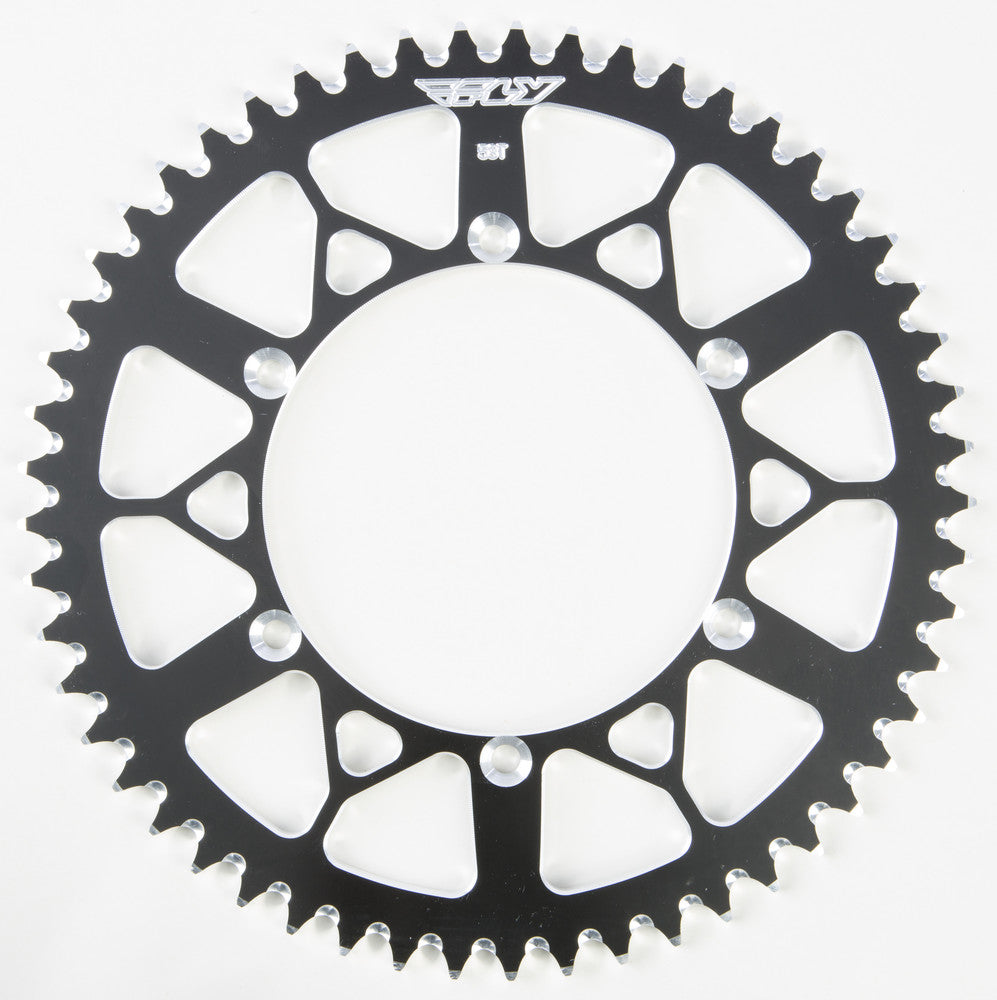 REAR SPROCKET ALUMINUM 53T-520 BLK KAW/SUZ