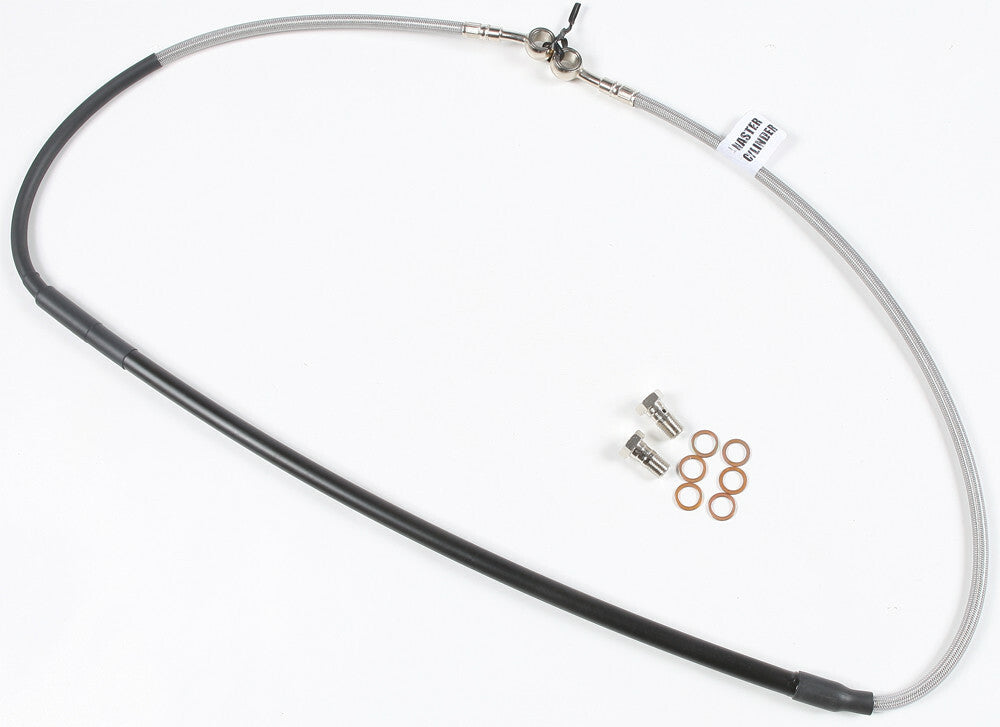 GBRAKES STEEL BRAKE LINE FRONT KAW