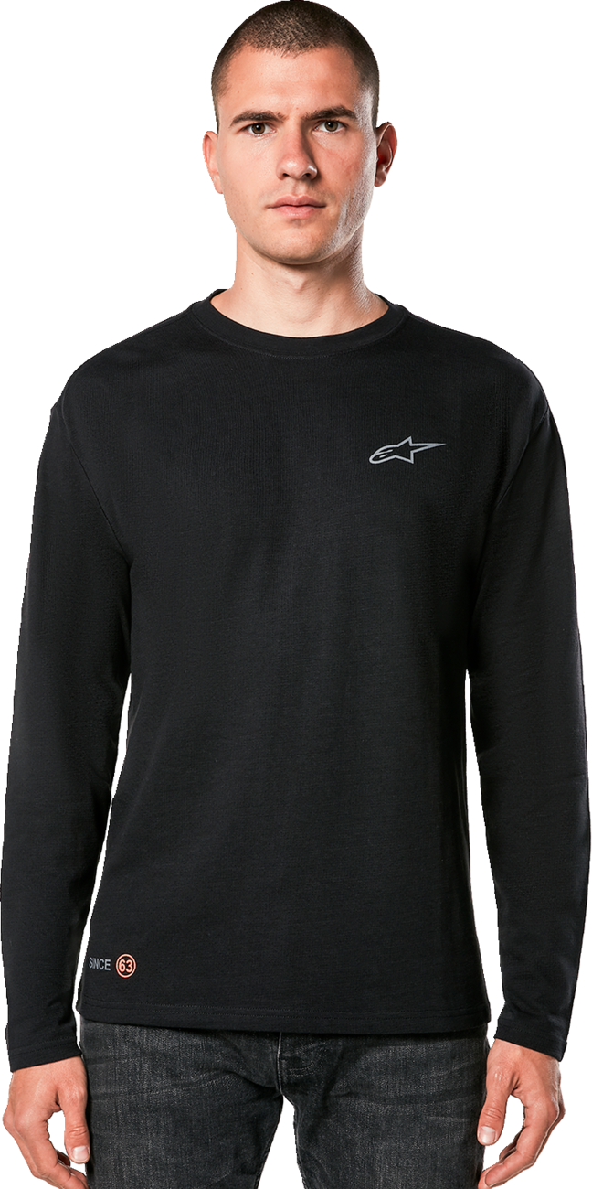 Inclinate Mesh Long-Sleeve T-Shirt