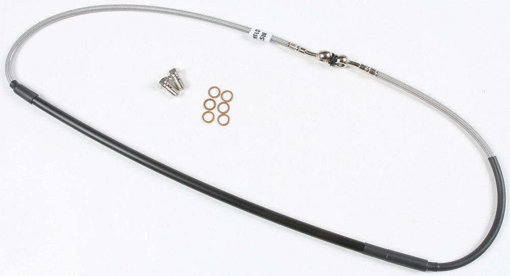 GBRAKES STEEL BRAKE LINE FRONT HON