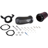 K & N Aircharger® Intake System with Cast Aluminum Intake Tube - Satin Black