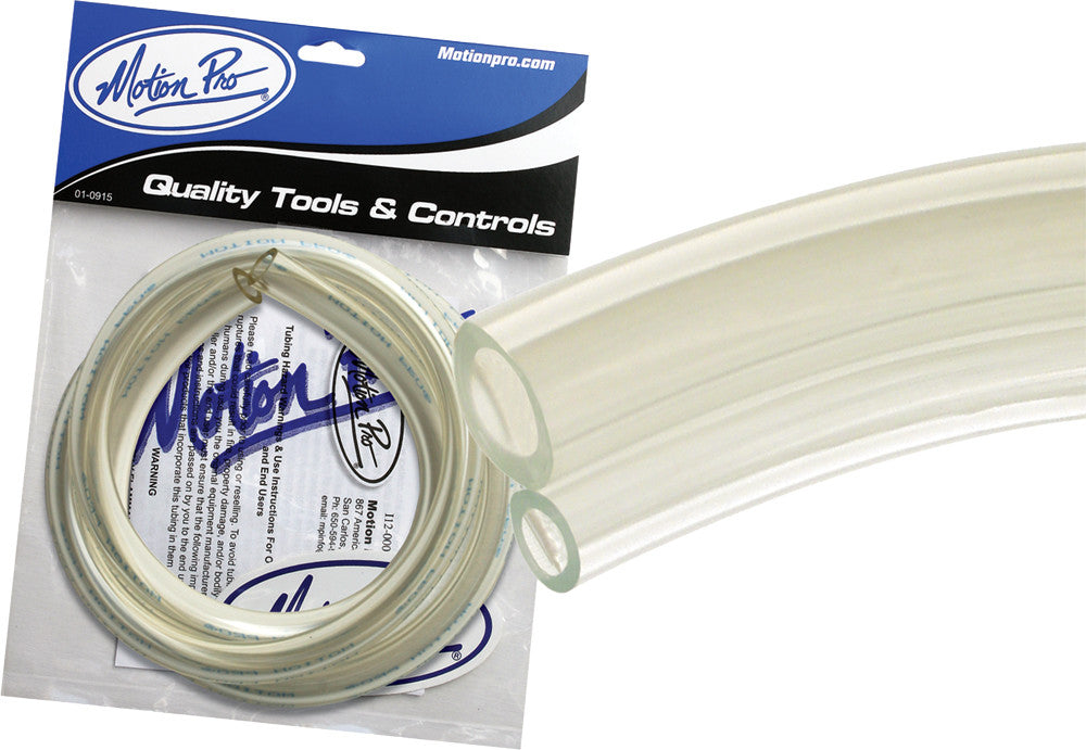 MOTION PRO PREMIUM FUEL LINE CLEAR 1/4X3'