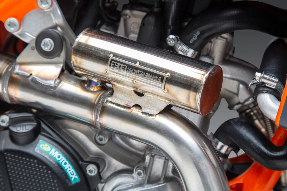 RS12 SERIES EXHAUST SYSTEM FS SS-AL-CF HUS/KTM