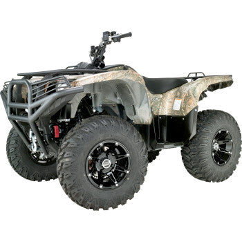 Moose Offroad Wheel - 387X - Rear - Black - 14x8 - 4/136 - 4+4