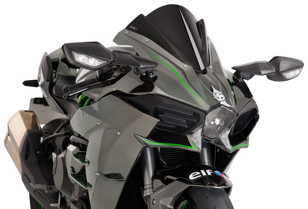 PUIG WINDSCREEN RACING BLACK