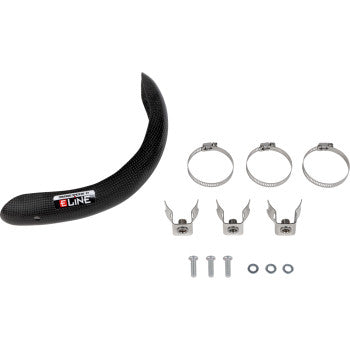 Moose Offroad Heat Shield Heat Shield - Carbon Fiber - Sherco