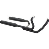 S&S Cycle El Dorado Dual Exhaust - Black - Black Tracer