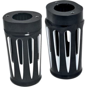 Aluminum Fork Boot Covers — Deep Cut