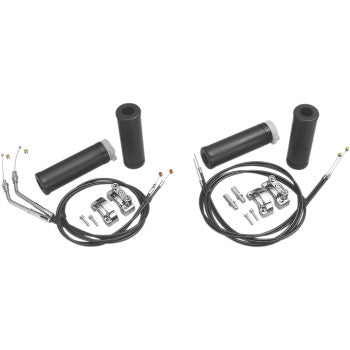 S&S Cycle Dual-Cable Throttle Assembly Kit - 39" - E&G Carbs