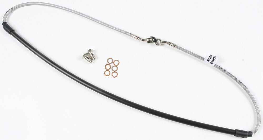GBRAKES STEEL BRAKE LINE FRONT KAW