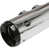 S&S Cycle GNX Mufflers - 4.5" - Chrome