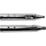 S&S Cycle 4-1/2" MK45 Performance Mufflers - Chrome Tracer