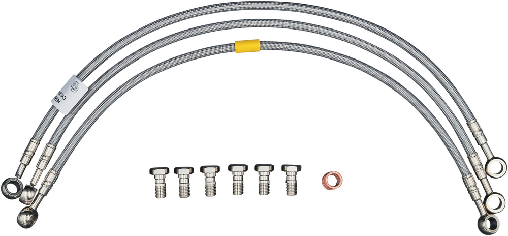 GBRAKES 3 LINE BRAKE LINE KIT HON