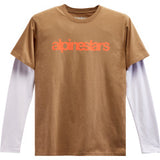 Stack Long-Sleeve Knit T-Shirt