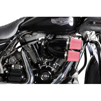S&S Cycle Tuned Induction Air Cleaner Kit - Gloss Black