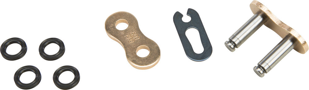 FIRE POWER O-RING CLIP MASTER LINK 520 GOLD