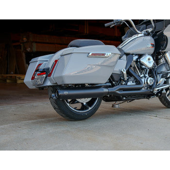S&S Cycle 2-into-1 GNX Exhaust System - 49-State - Guardian Black - M8 Touring