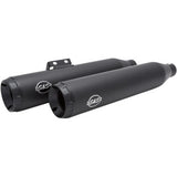 S&S Cycle Grand National Race Slip-On Mufflers - Black