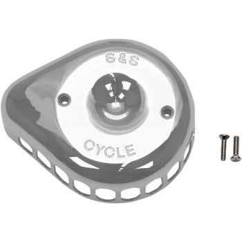 S&S Cycle Stealth Air Cleaner Cover - Mini Teardrop - Chrome