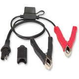 Tecmate OptiMate™ Battery Clips Charger Cord - SAE to Fused Battery Clips