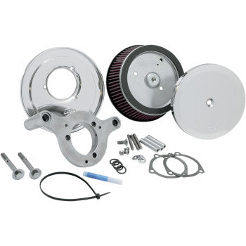 K & N Street Metal Air Intake Kit - Hammer - Mirror - Twin Cam