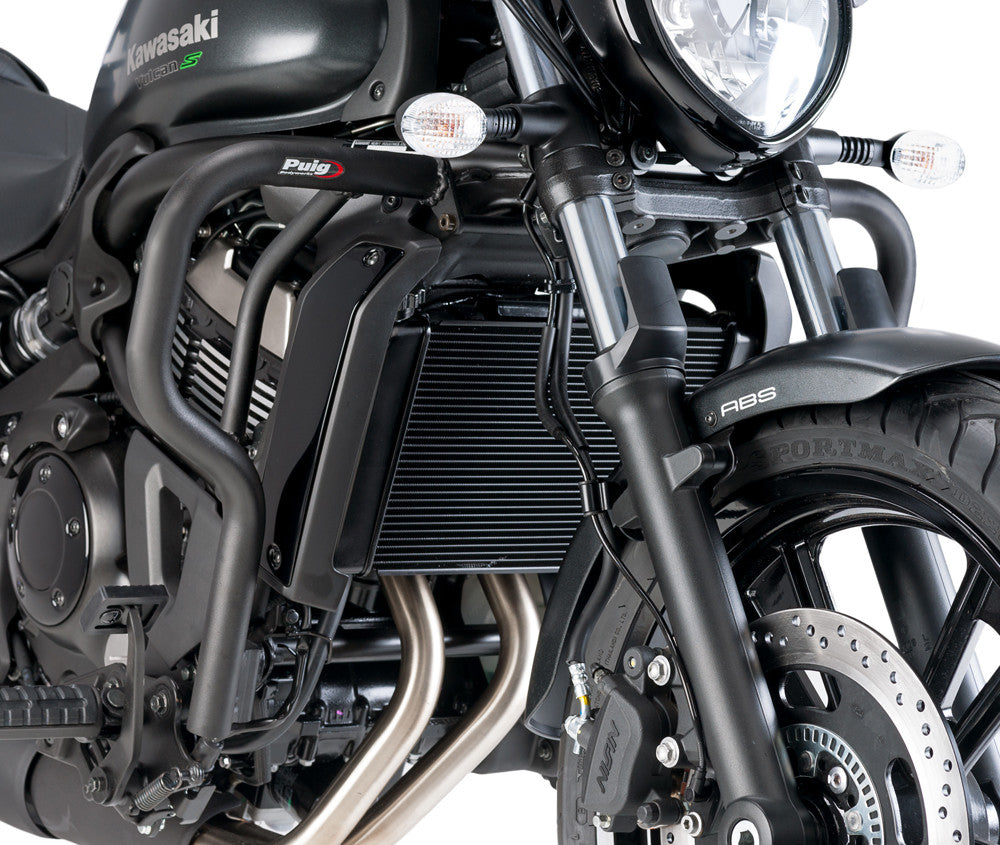 PUIG ENGINE GUARDS BLACK KAW