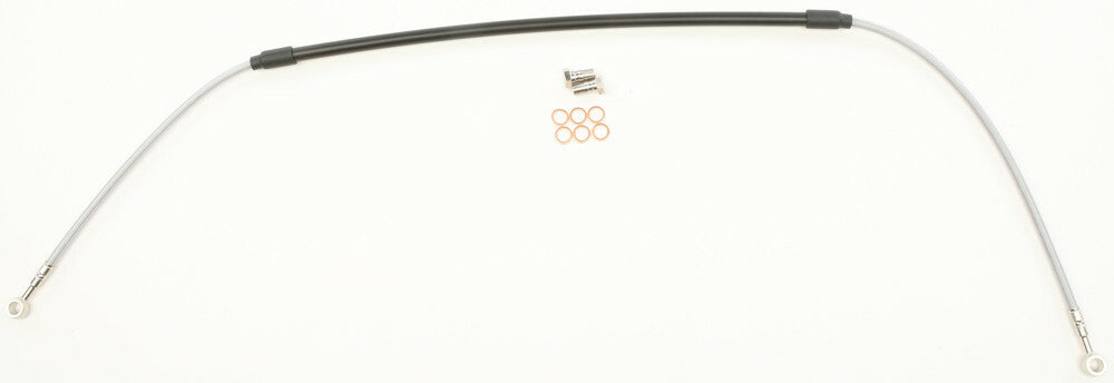 GBRAKES STEEL BRAKE LINE FRONT KAW