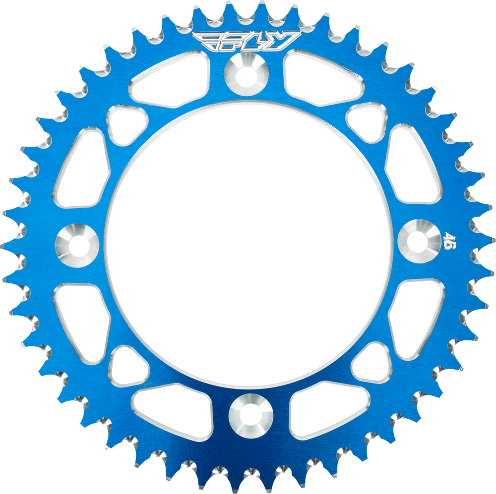 REAR SPROCKET ALUMINUM 46T-428 BLU HUSQ/KTM