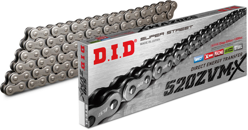 D.I.D SUPER STREET 520ZVMX-110L X-RING ZVMX SERIES NATURAL