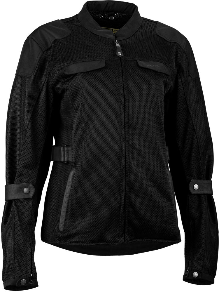 Highway 21 Women's Aira Mesh Black Jacket