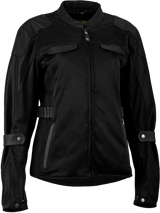 Highway 21 Women's Aira Mesh Black Jacket