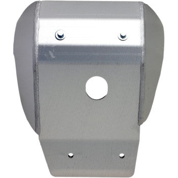 Moose Offroda Aluminum Skid Plate — Skid Plate Skid Plate - Silver - Honda - CRF 125 F/FB