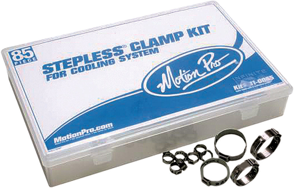 MOTION PRO COOLING SYSTEM STEPLESS CLAMP KIT W/BOX 85/PC
