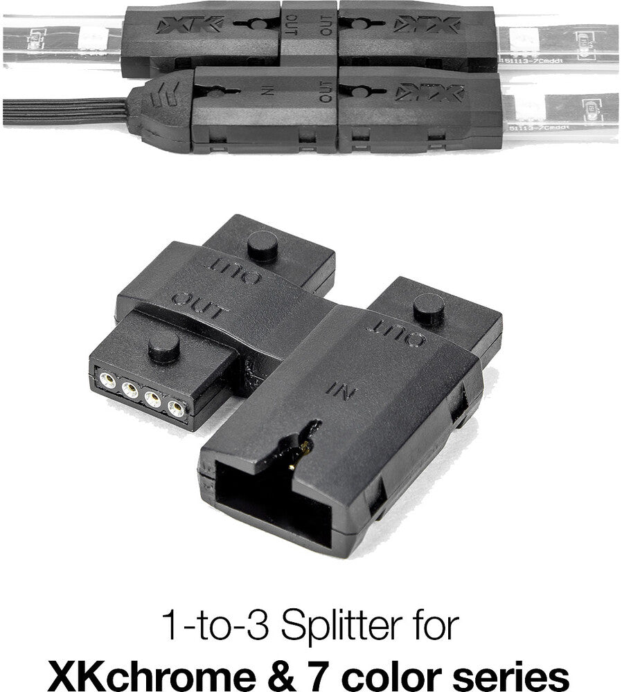 XK GLOW 1-TO-3 SPLITTER