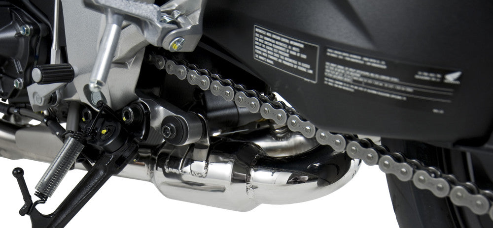 EXHAUST RACE R-77D 3QTR SLIP-ON SS-CF-CF