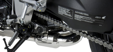 EXHAUST RACE R-77D 3QTR SLIP-ON SS-CF-CF