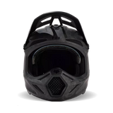 Fox V3 RS Carbon Solid Helmet - Matte Black