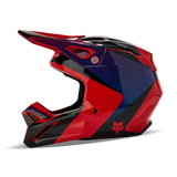 Fox V1 Streak Helmet Flo Red