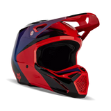 Fox V1 Streak Helmet Flo Red