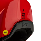 Fox V1 Streak Helmet Flo Red