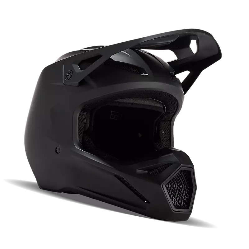 Fox Youth V1 Matte Black Helmet